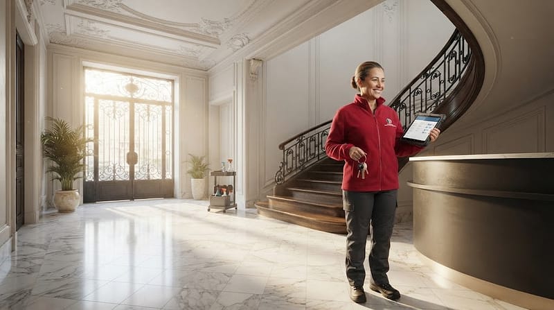 gestion des badges copropriété paris nettoyage franco portugais
