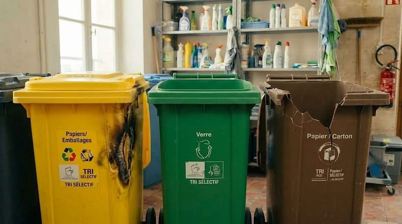 remplacement des bacs défectueux nettoyage franco portugais